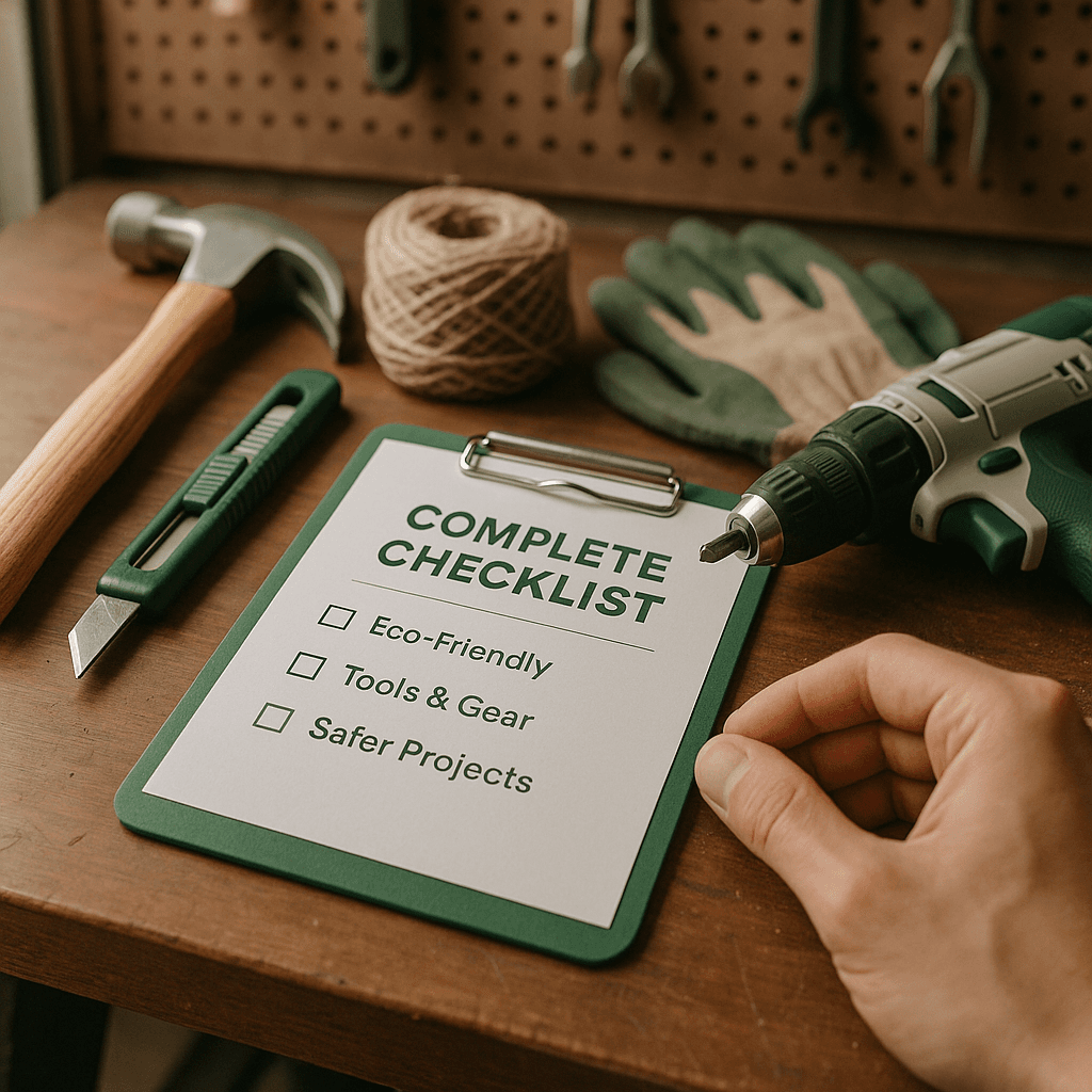 Complete Checklist for Eco-Friendly Products for Tools & Gear for Safer Projects (Winter, December, Christmas)