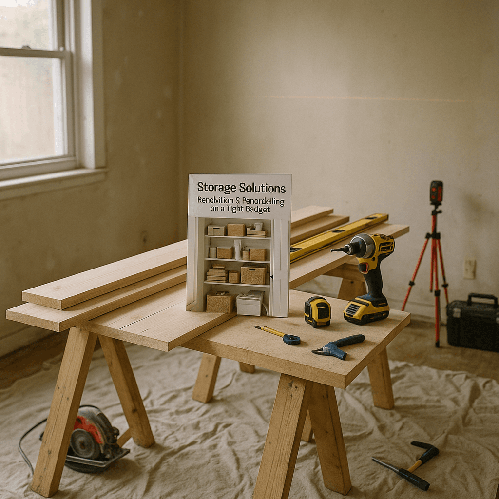 How to Storage Solutions for Renovation & Remodeling on a Tight Budget (Winter, December)