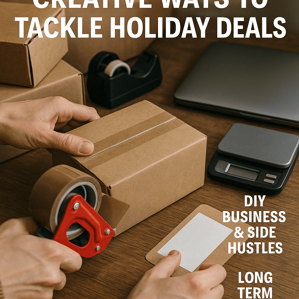 Creative Ways to Tackle Holiday Deals for DIY Business & Side Hustles for Long-Term Value (Winter, November)
