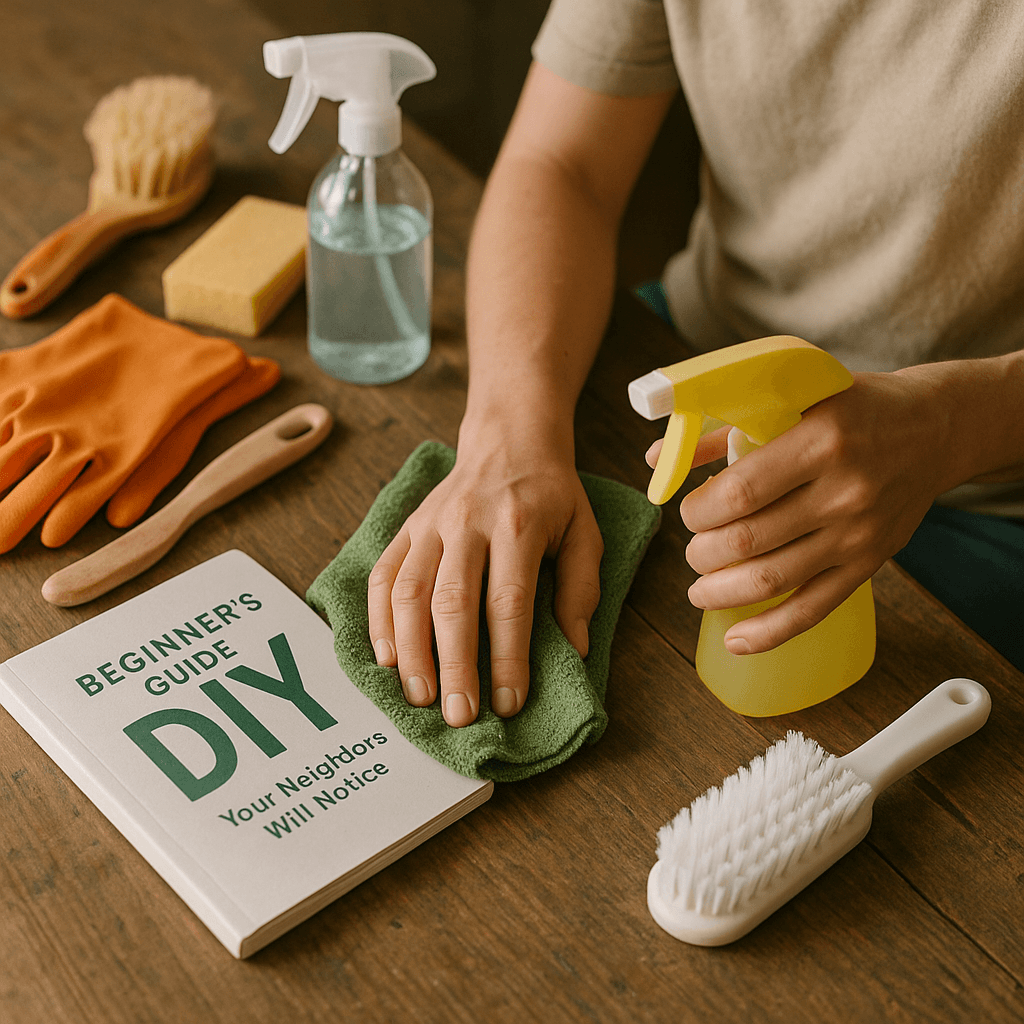 Beginner's Guide to Cleaning Essentials for Beginner DIY Guides Your Neighbors Will Notice (Winter, December)