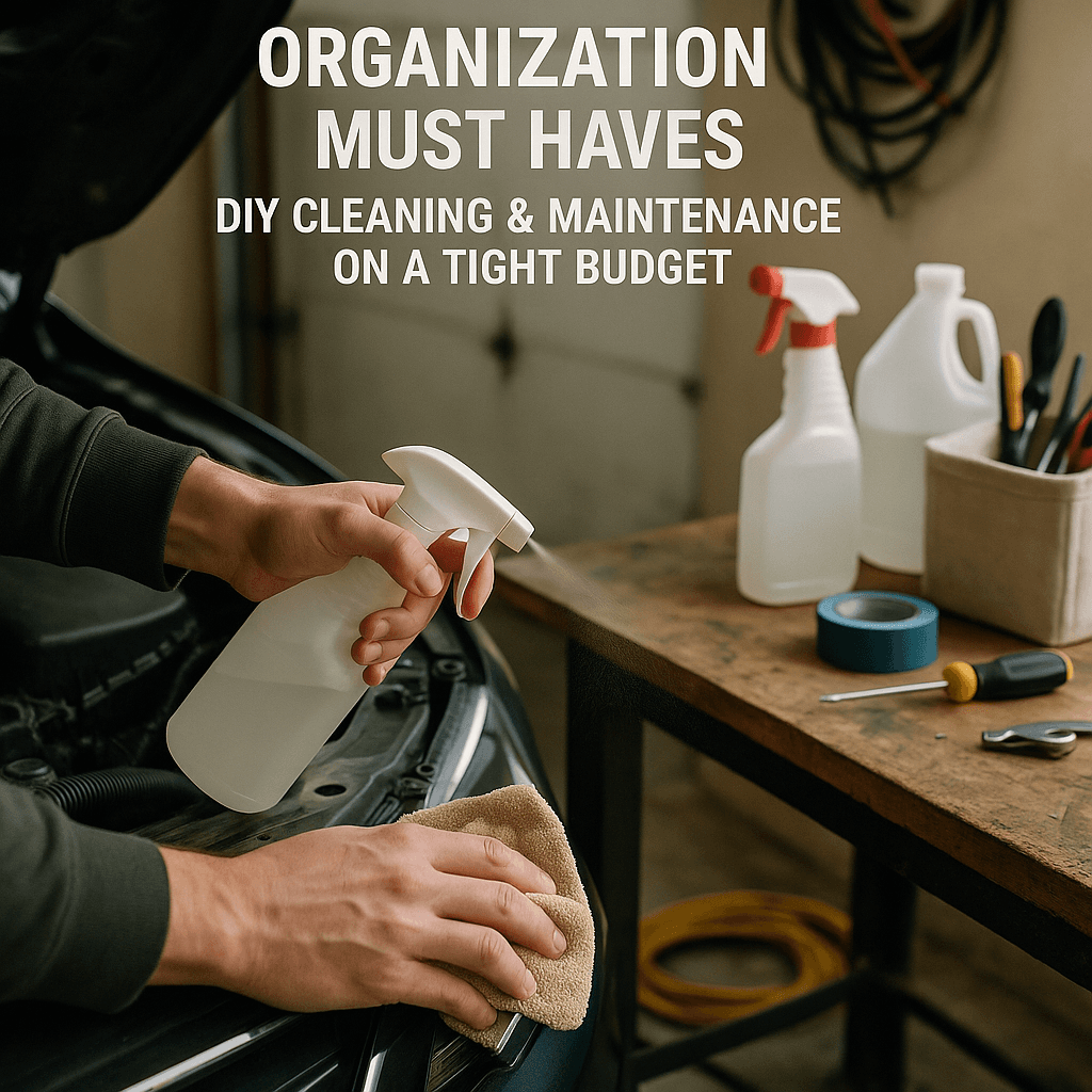 Best Organization Must-Haves for DIY Cleaning & Maintenance on a Tight Budget (Winter, December)