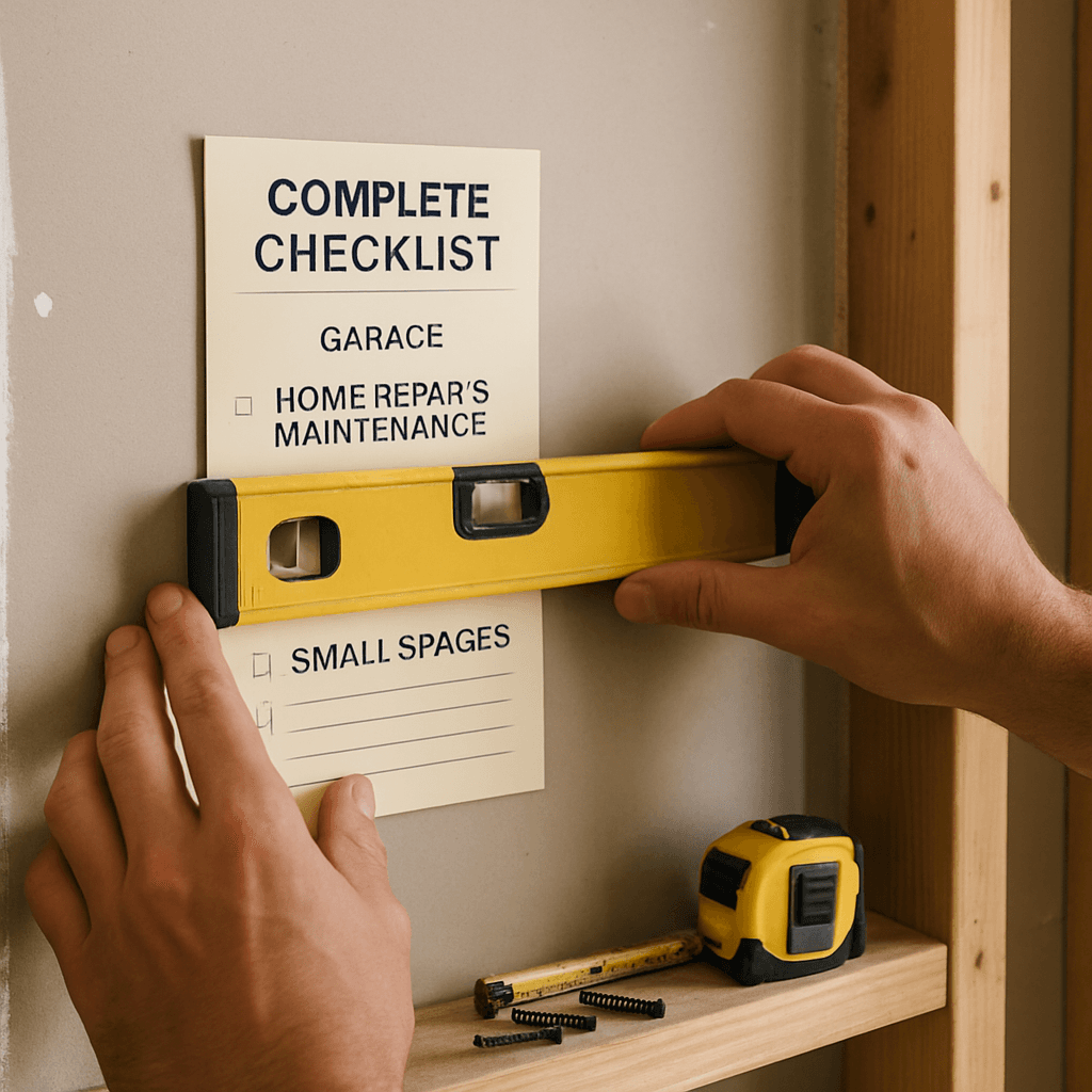 Complete Checklist for Garage Upgrades for Home Repair & Maintenance for Small Spaces (Winter, December, Year-End)