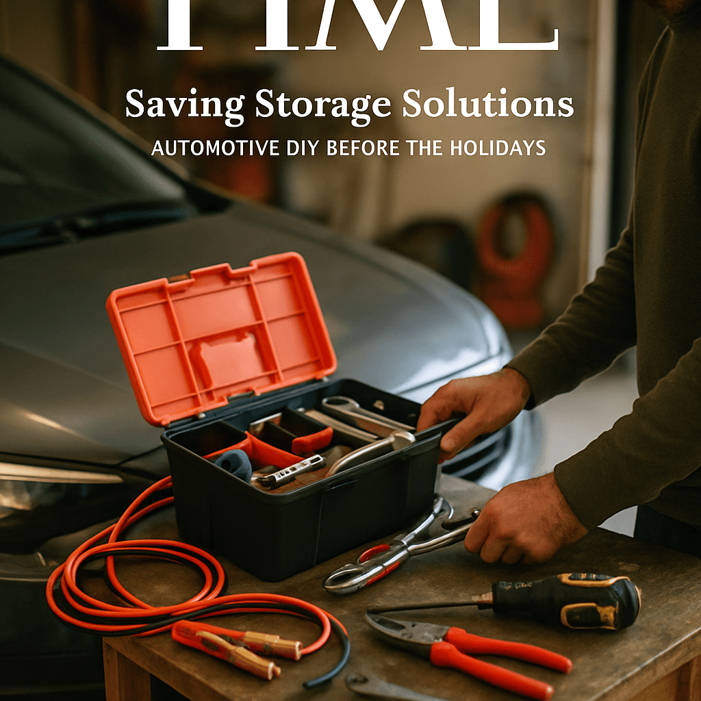 Time-Saving Storage Solutions for Automotive DIY Before the Holidays (Winter, December, Year-End)