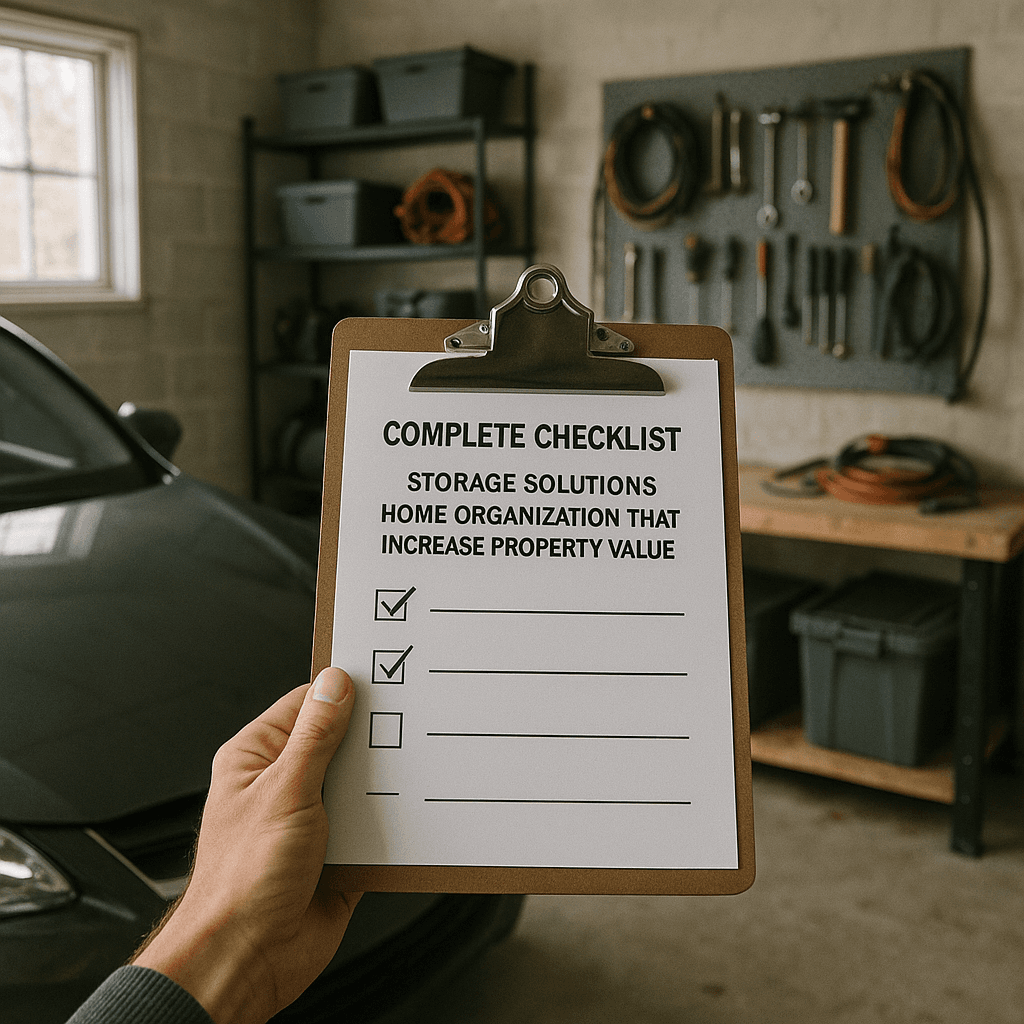 Complete Checklist for Storage Solutions for Home Organization That Increase Property Value (Winter, November)