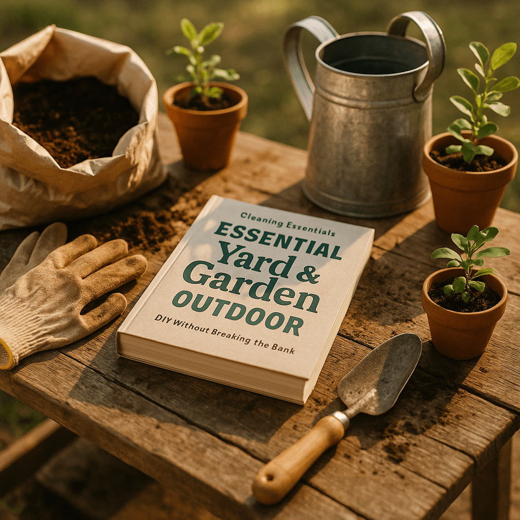 Essential Cleaning Essentials for Yard, Garden, & Outdoor DIY Without Breaking the Bank (Winter, December)